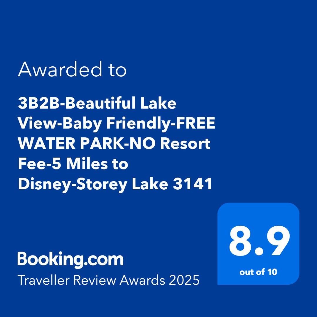 3B2B-Beautiful Lake View-Baby Friendly-Free Water Park!No Resort Fee-5 Miles To Disney-Storey Lake 3141 Kissimmee Luaran gambar